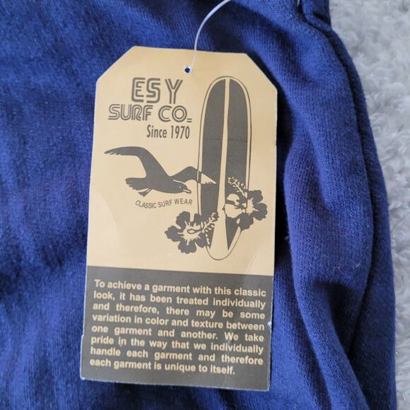 Blue Oversized Loose Fit Sweatshirt Streetwear - Picture 4 of 7